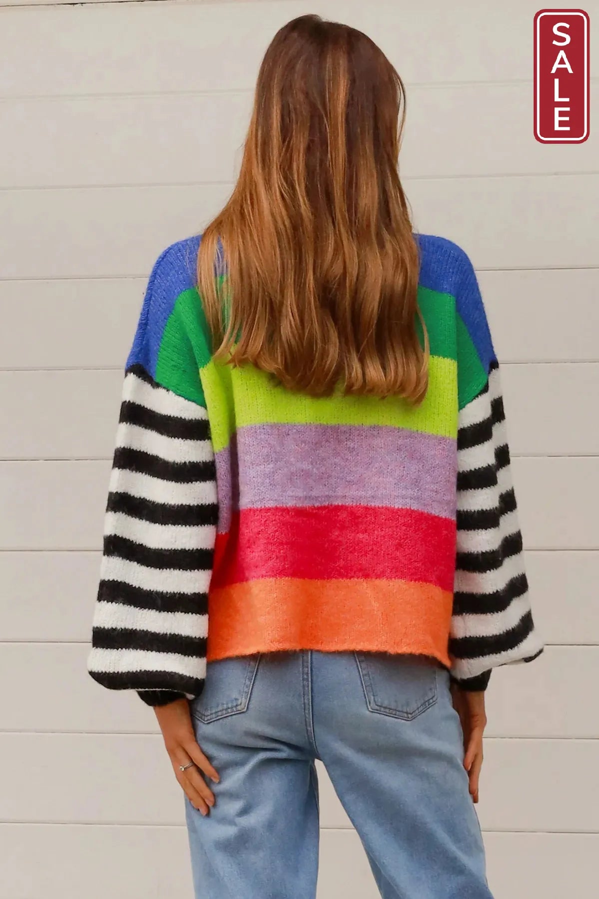 Sandra  Striped Cardigan