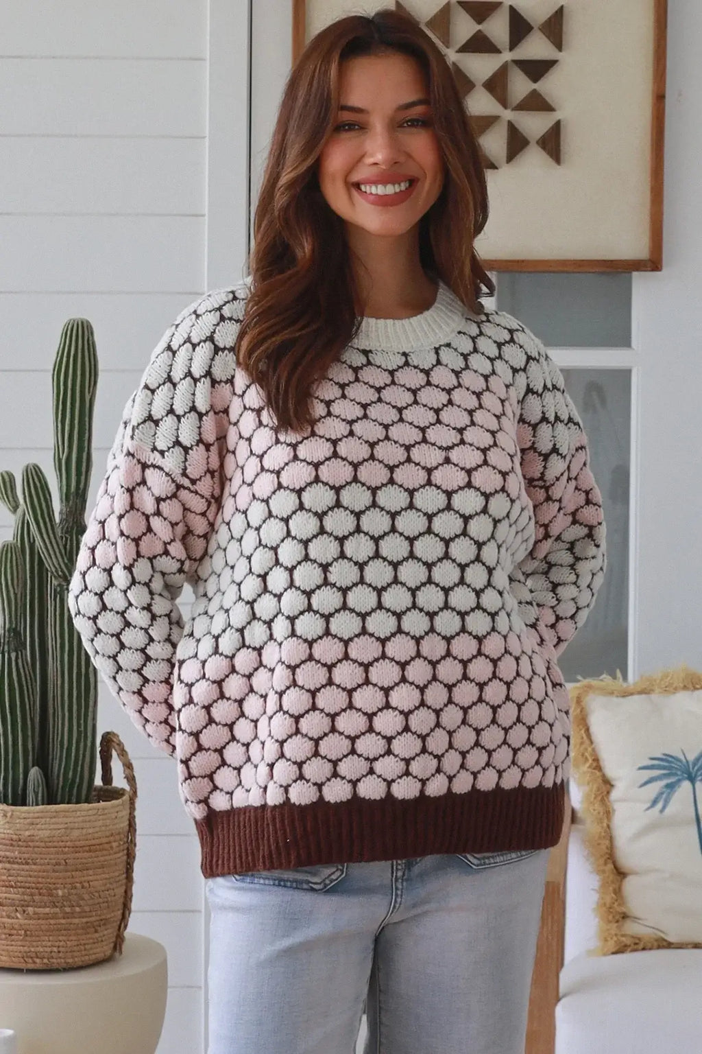 Bubble Knit Jumper Charlotte The Label