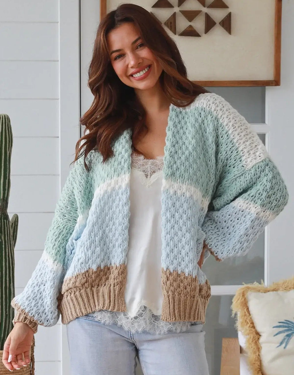 Jazzy wool blend Cardigan Charlotte The Label