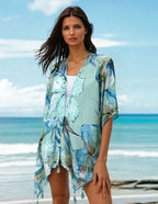 Patterned Lightweight Cape