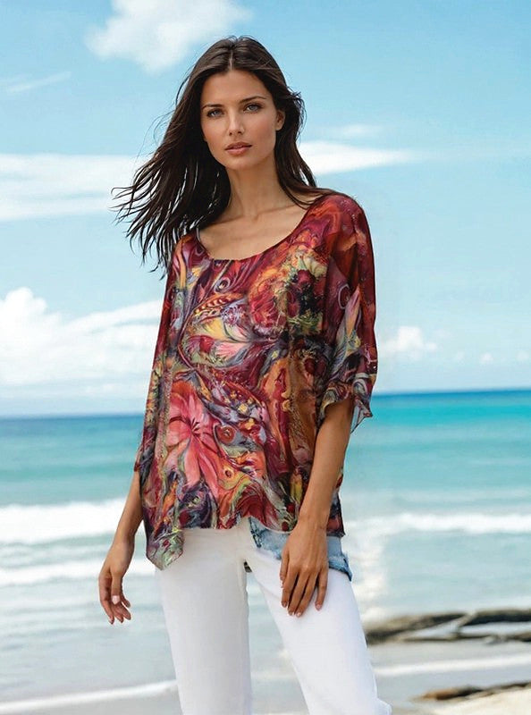 Fia Double Layer Silky Top