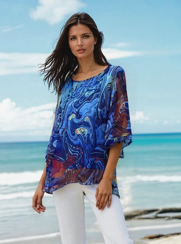 Fia Double Layer Silky Top