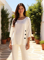 Gianna Linen blend  top