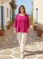 Clara Button top Atn