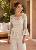 Carly Crochet Top
