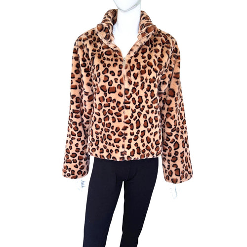 Animal Faux Fur Jacket AUTN