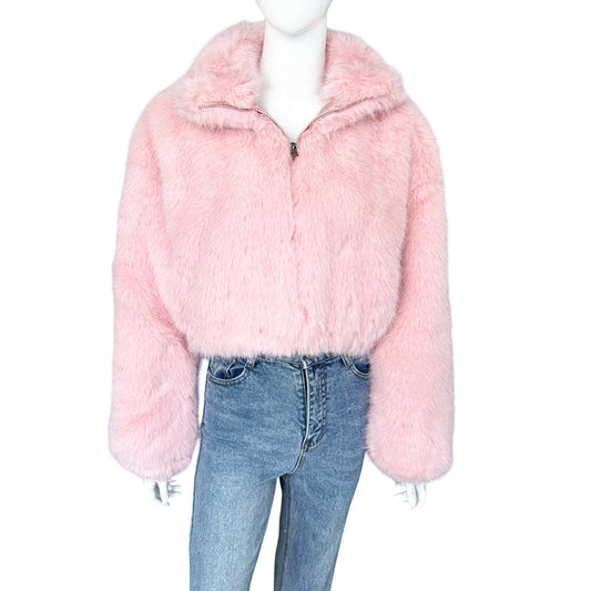 Fluffy  Faux Fur Jacket