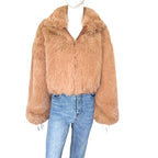 Fluffy  Faux Fur Jacket