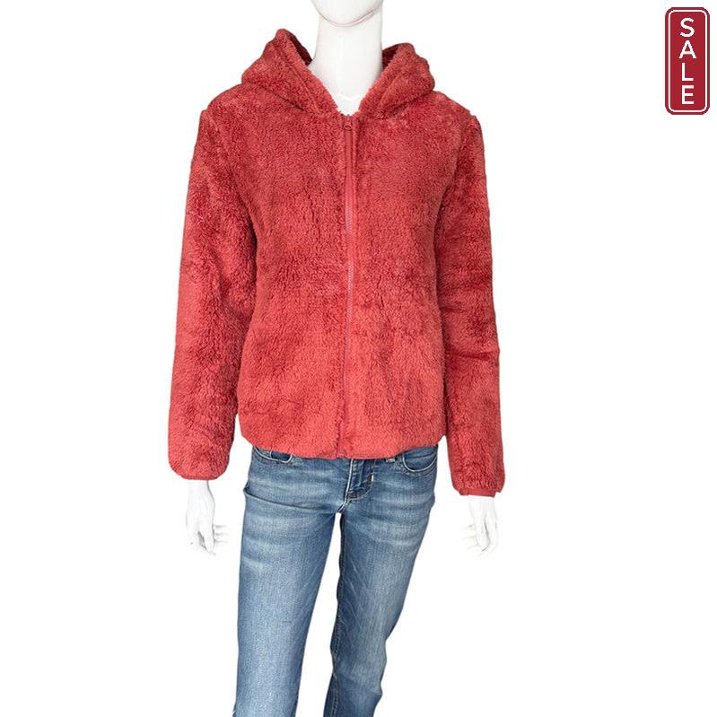 Teddy Fur Hood Jacket