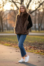 Clarissa Faux Fur Vest ATN
