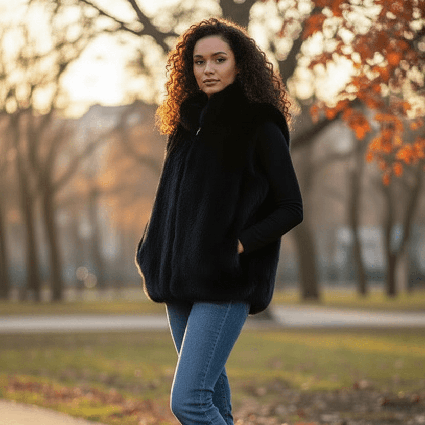 Clarissa Faux Fur Vest ATN