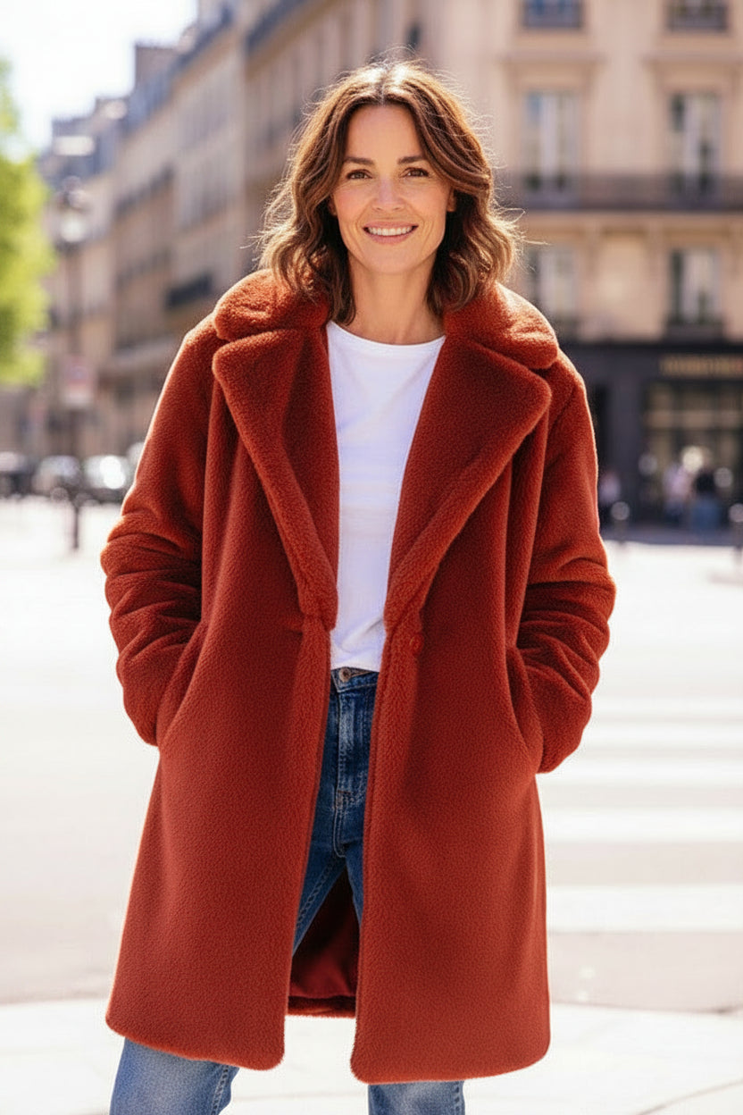 Farrah Faux Fur Coat Autn