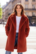 Farrah Faux Fur Coat Autn