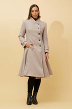 CKM Flared Coat Caroline Morgan