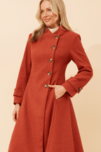 CKM Flared Coat Caroline Morgan