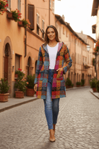 CKM Check Coat Caroline Morgan