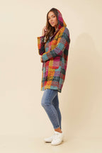 CKM Check Coat Caroline Morgan