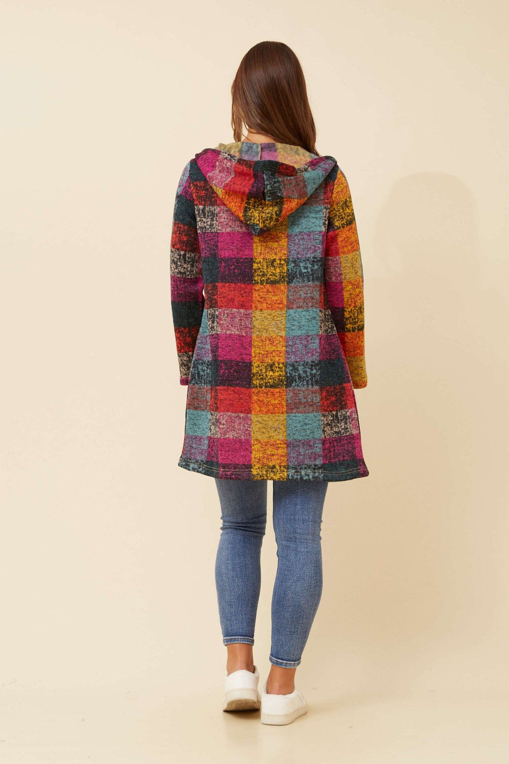 CKM Check Coat Caroline Morgan