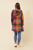 CKM Check Coat Caroline Morgan