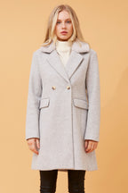 Theresa Faux fur collar coat