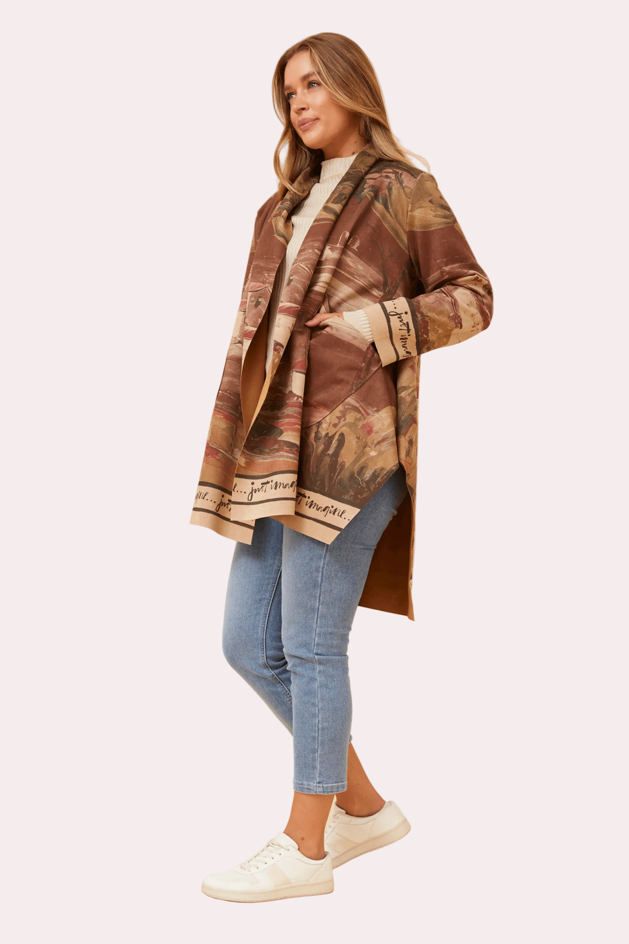 Francisco Coat Brown bottega moda