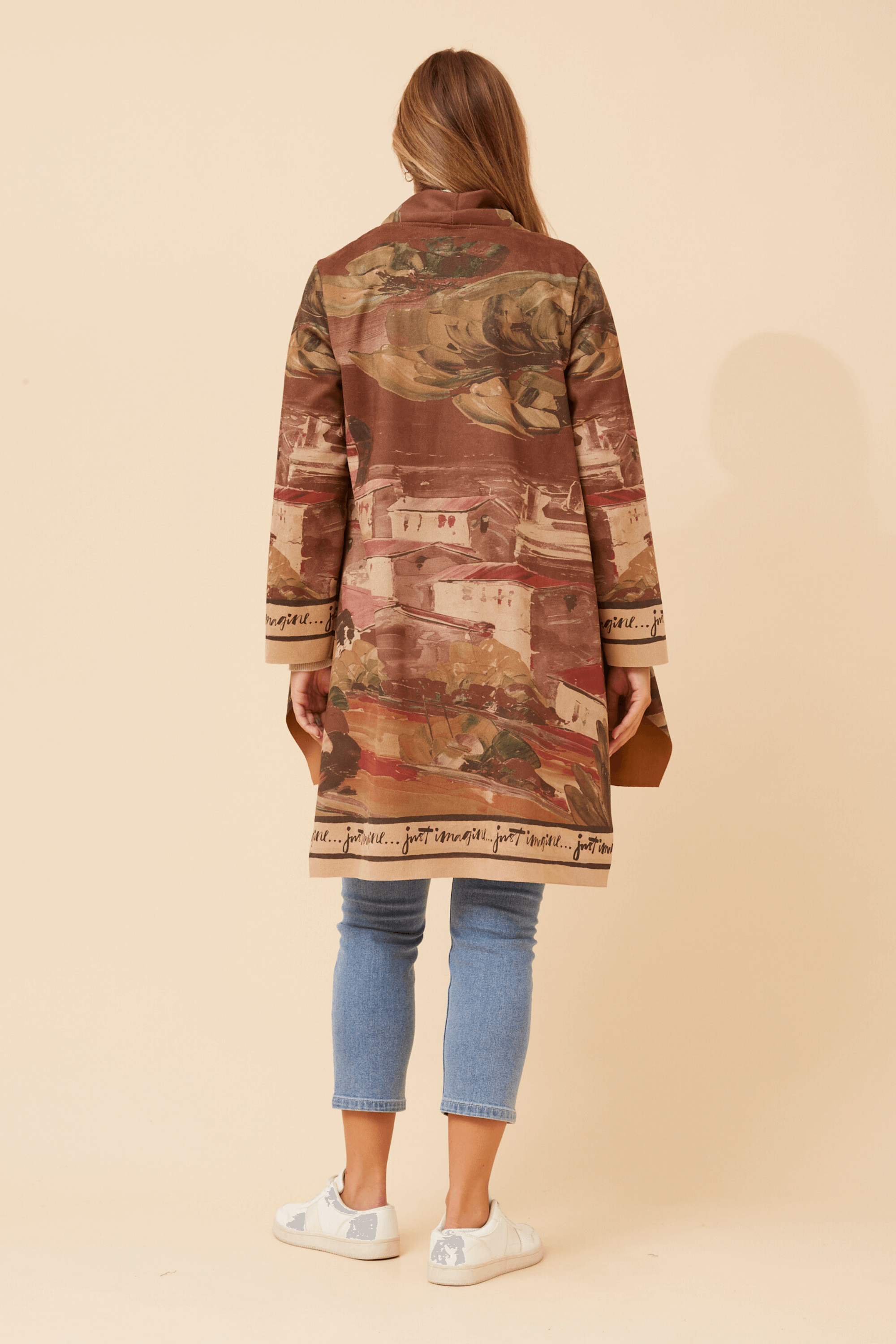 Francisco Coat Brown bottega moda