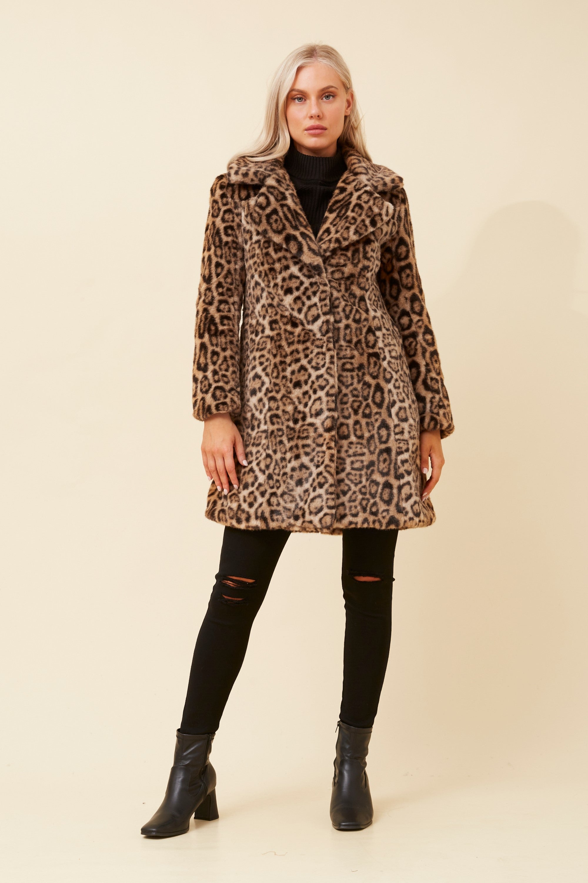 Animal Print coat