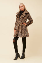 Animal Print coat