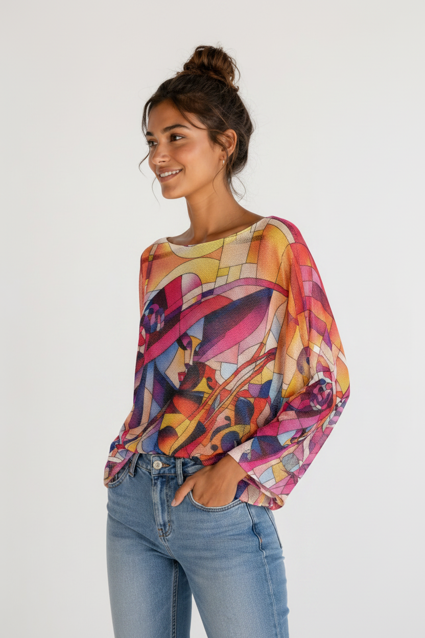 Sofia Knitted top Rosa JoJo