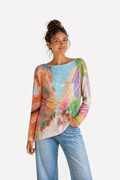 Piazza Knitted Top Rosa JoJo