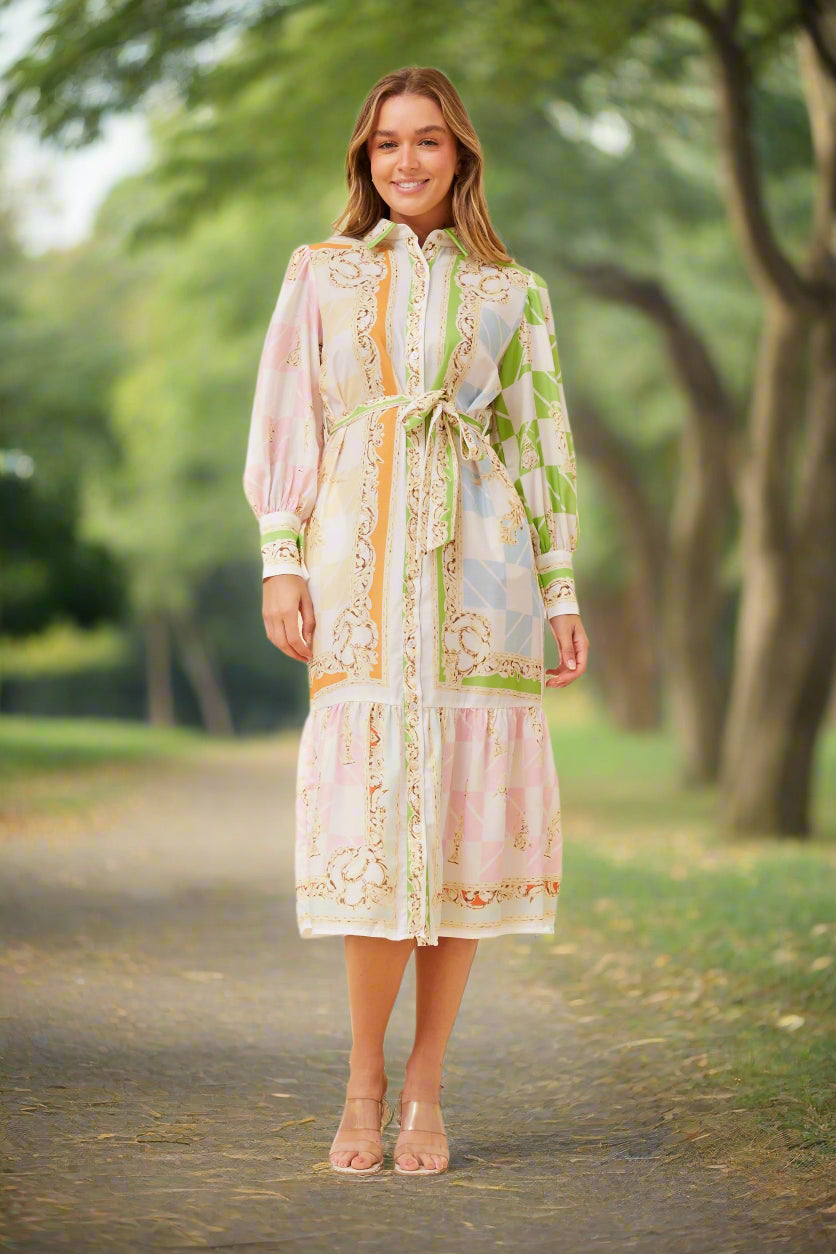 Ckm Carol Collared Dress