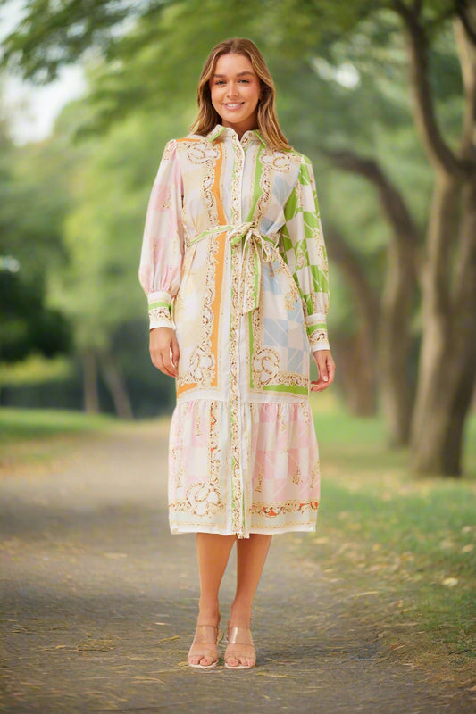 Ckm Carol Collared Dress