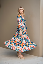 Chinue Floral Maxi Dress