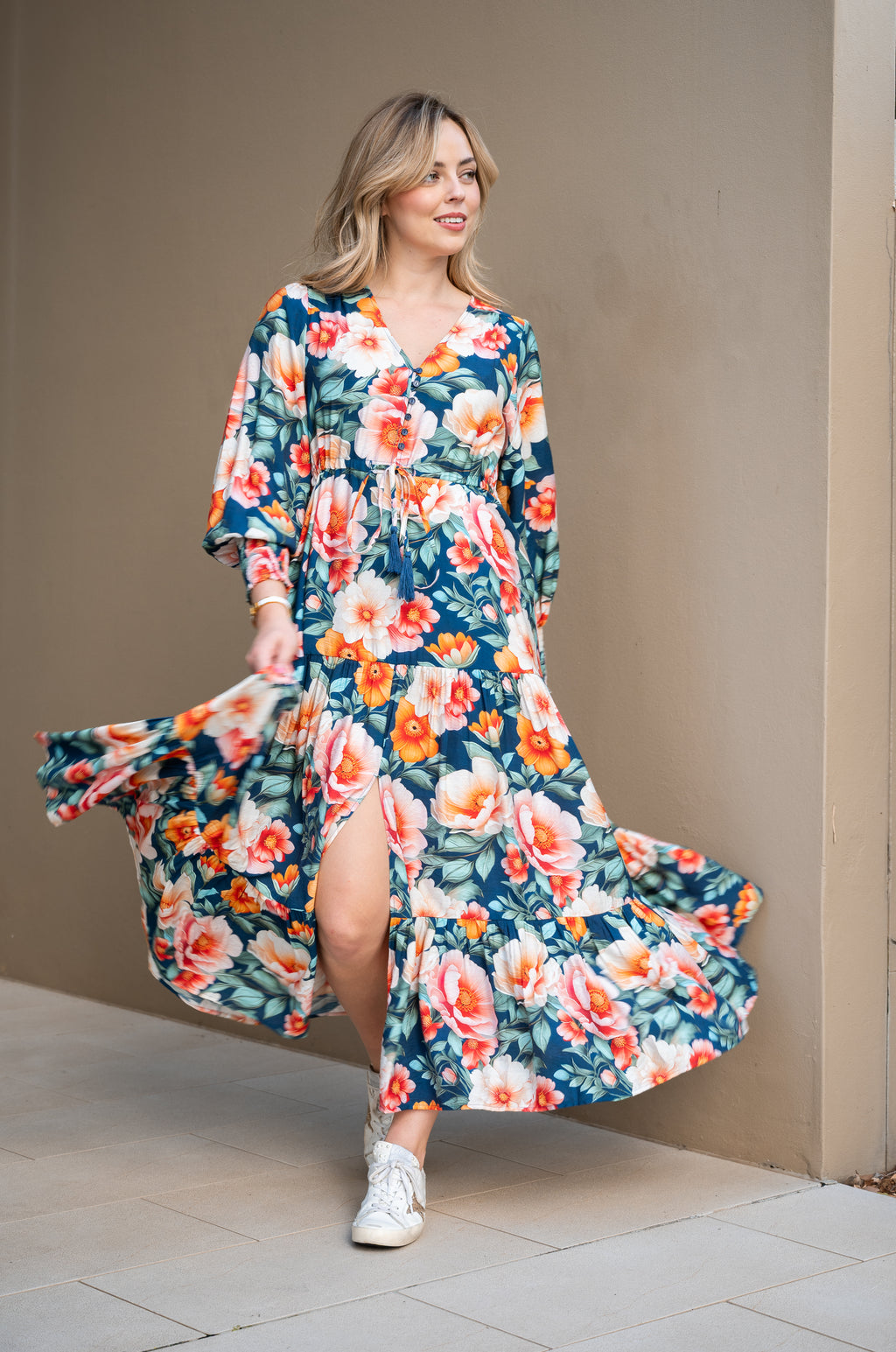 Chinue Floral Maxi Dress