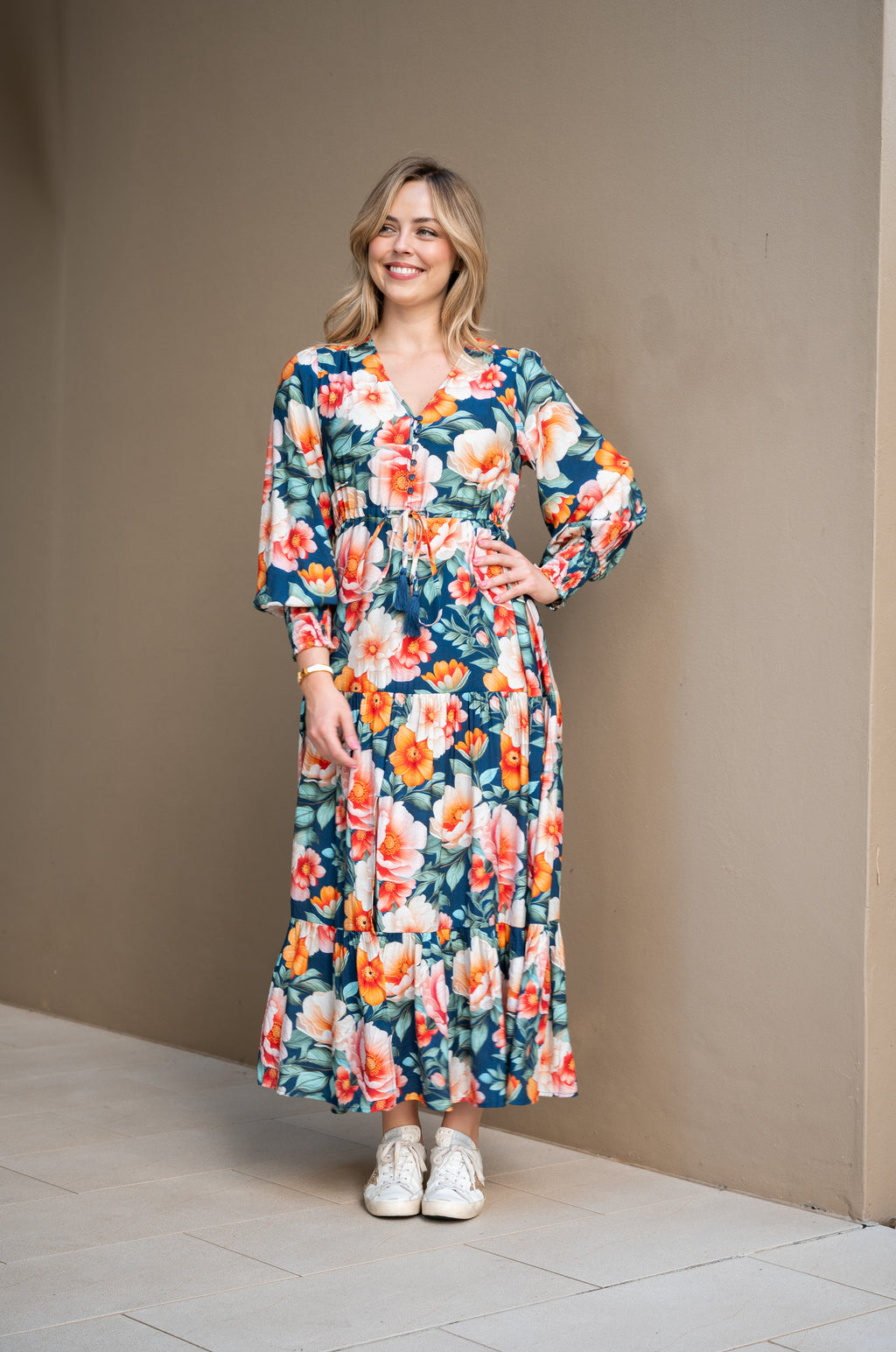 Chinue Floral Maxi Dress