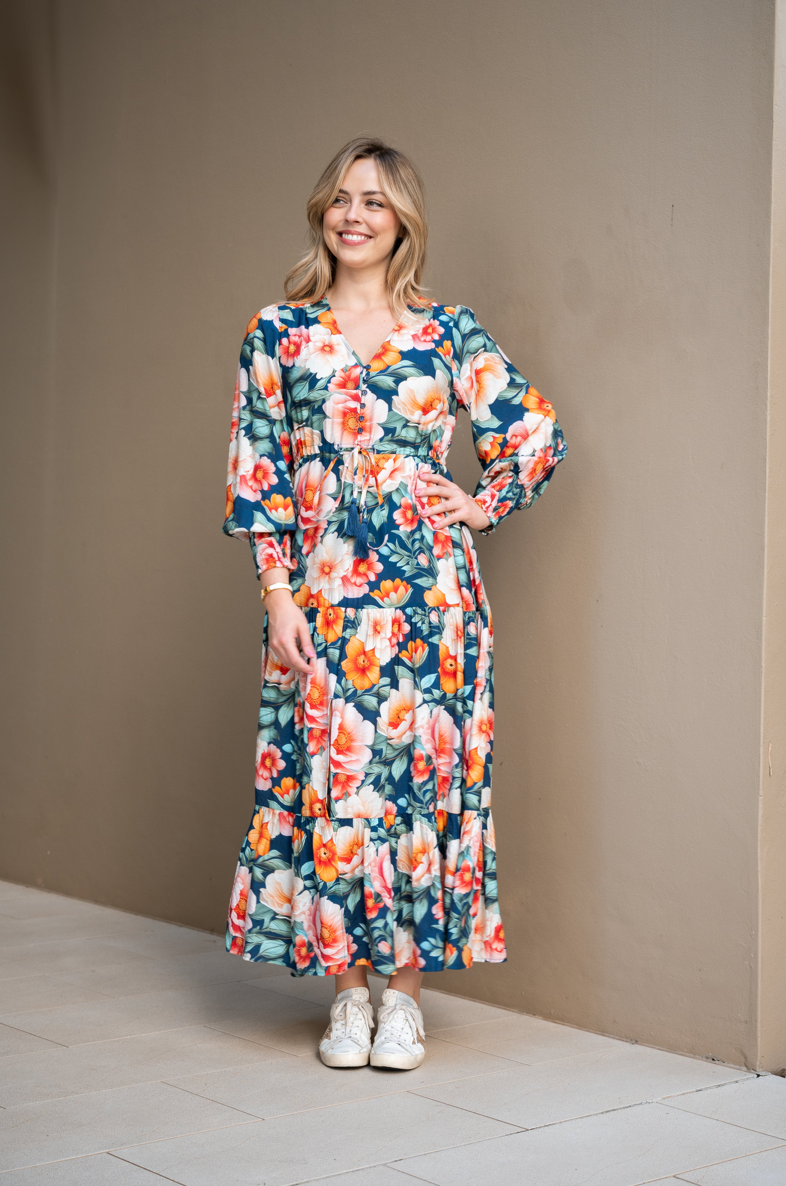 Chinue Floral Maxi Dress