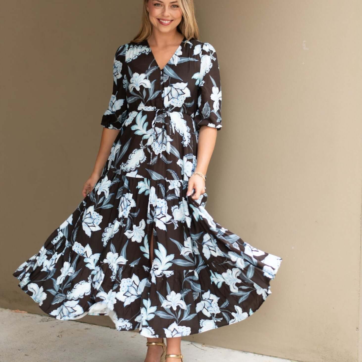 Evi Venice Floral Maxi So in style