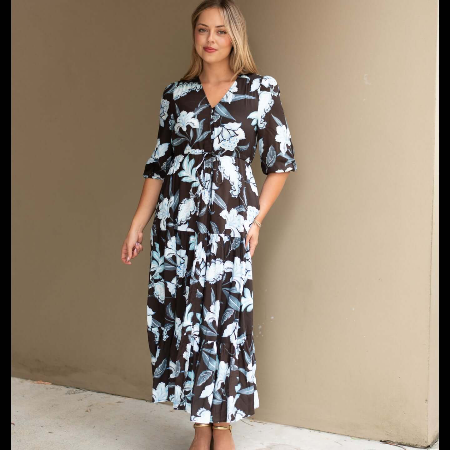 Evi Venice Floral Maxi So in style