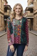 Prato Patch Top Orientique