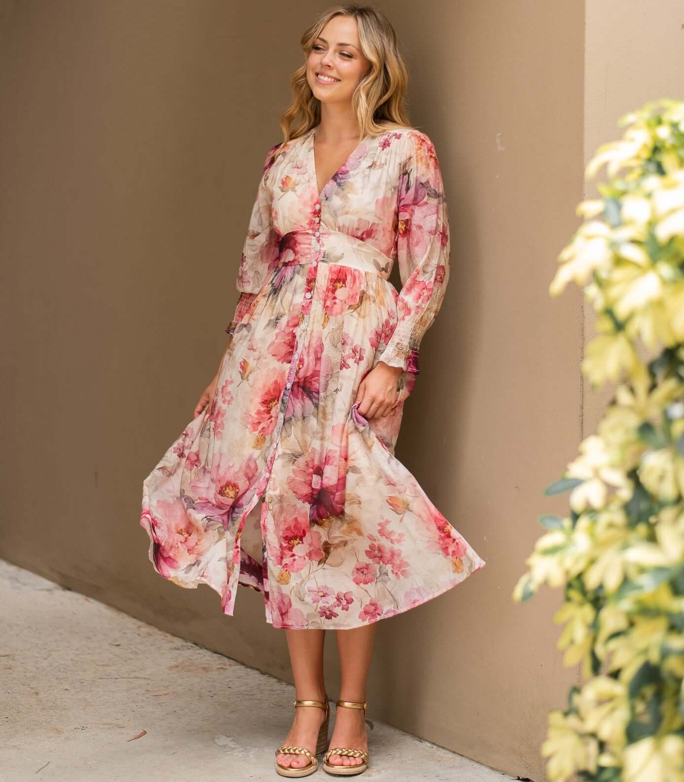 Vintage Peony Dress So in style