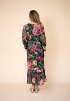 Selma Maxi Dress -Green floral so in style