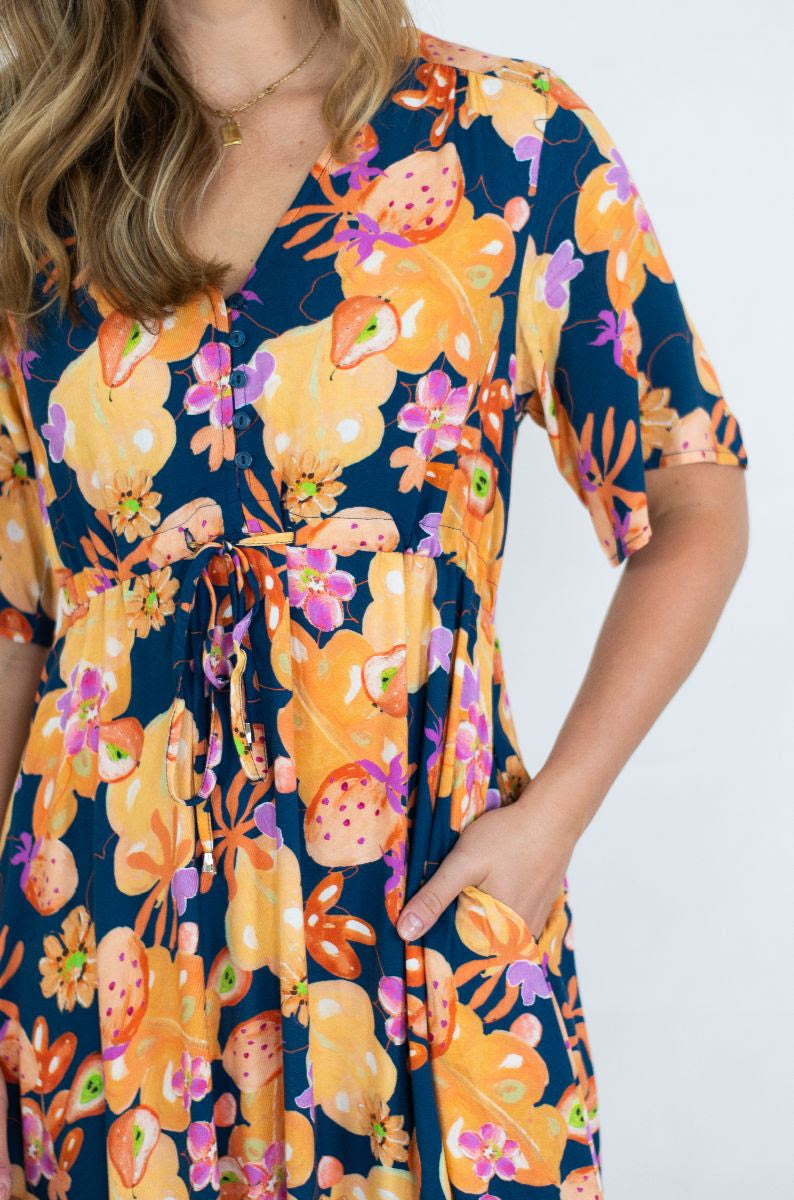 SIS Fruitful Bloom Maxi  Dress
