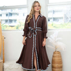Tessa Lace trim Dress So in style