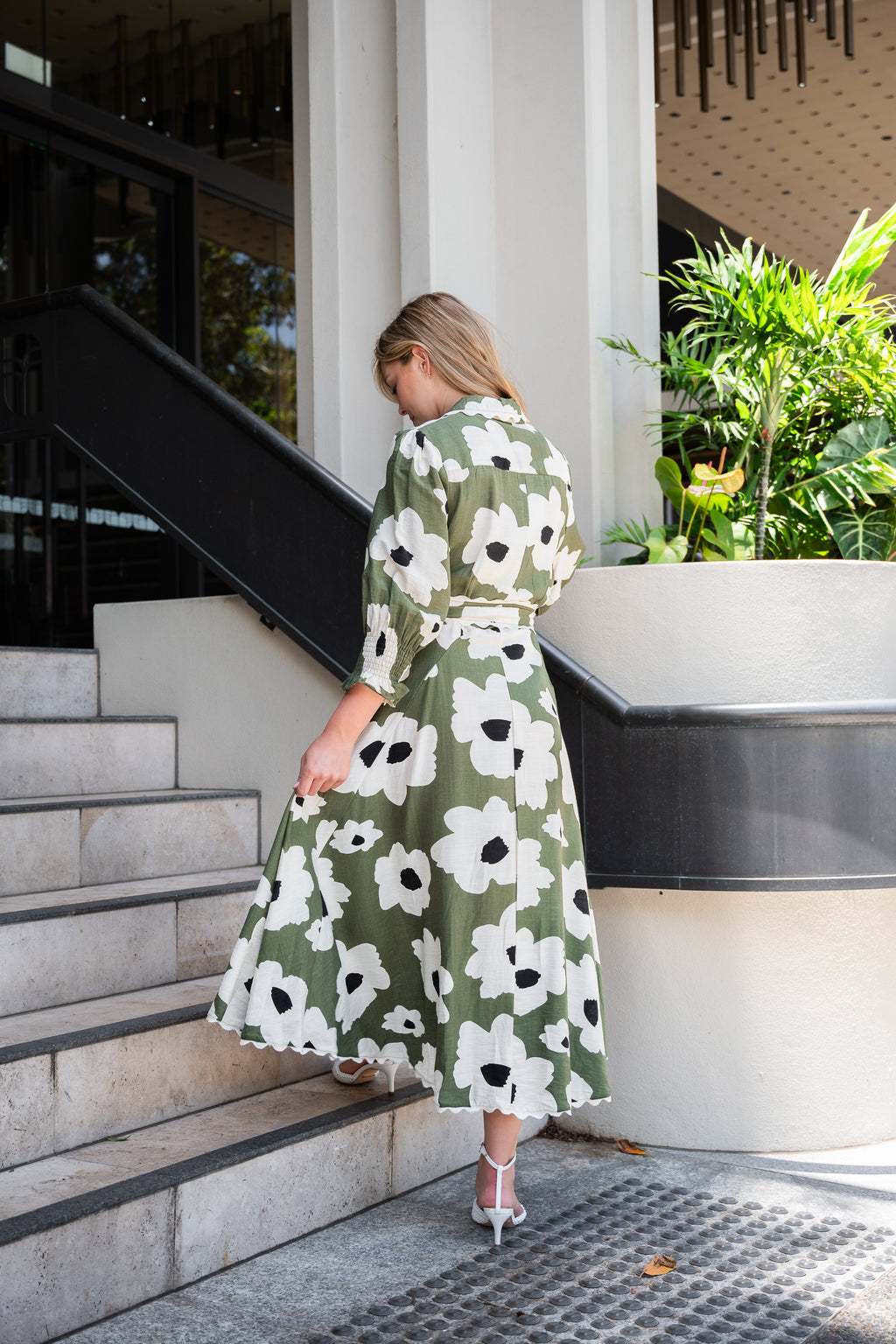 Tanvi Godet Poppy Dress