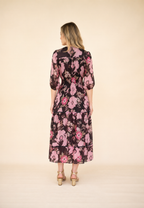Miniya Lace Tier Maxi Dress