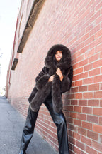 Classic Hooded Coat Cinnamon Creations