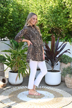 Cali Leopard Long shirt