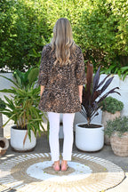 Cali Leopard Long shirt