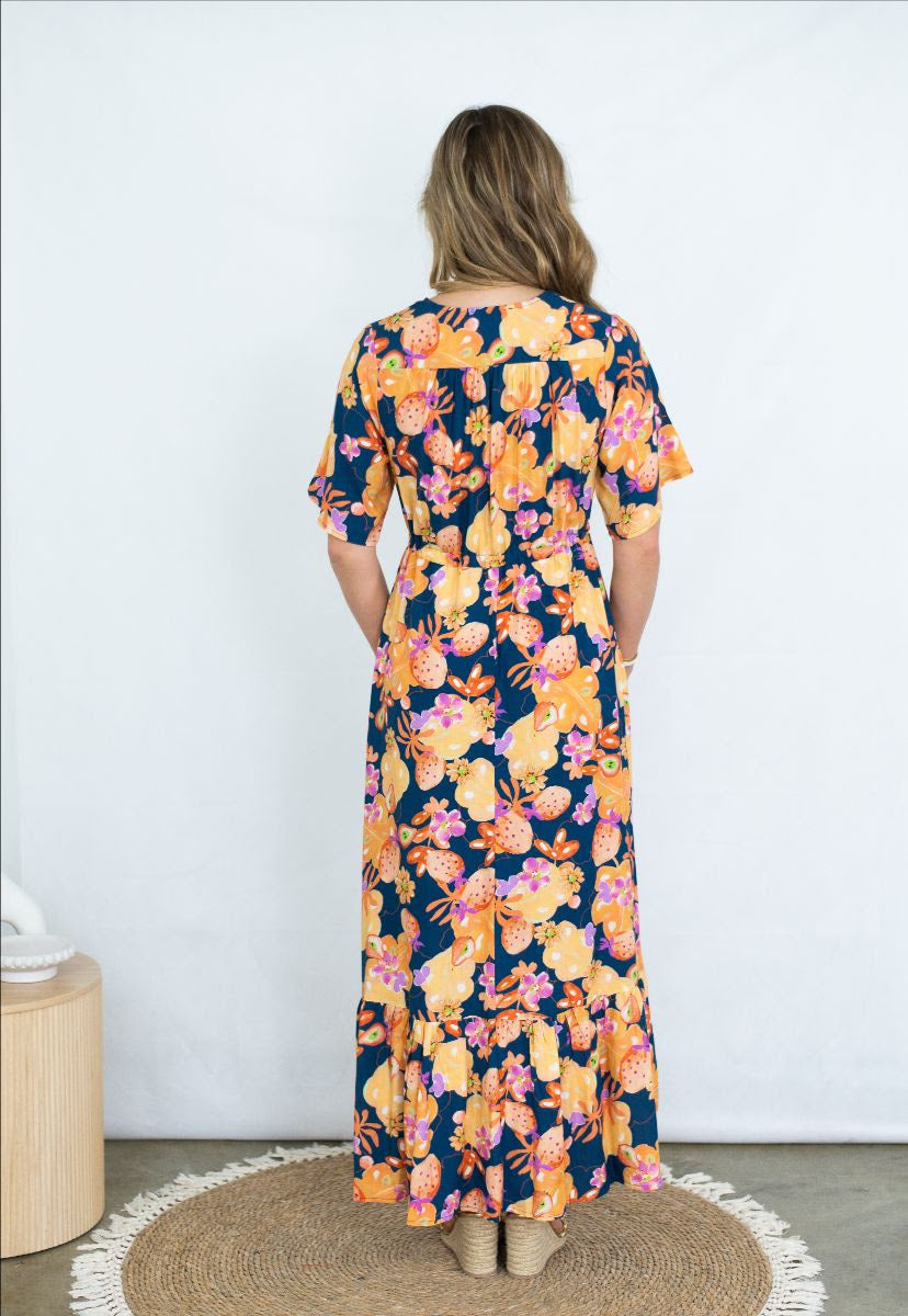 SIS Fruitful Bloom Maxi  Dress