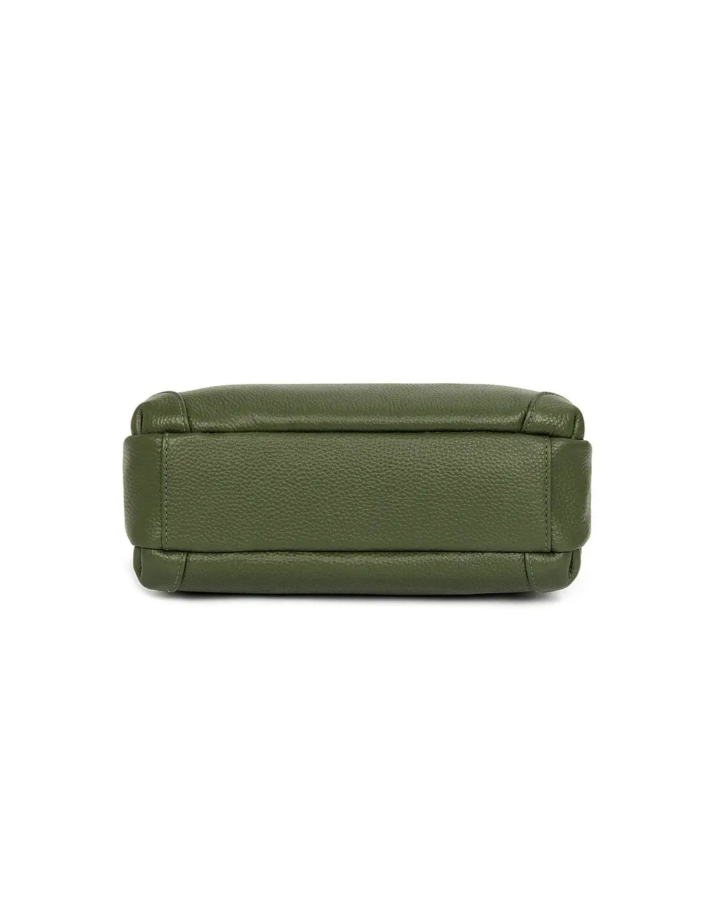 Faith Leather Cross Body Bag-Olive SERENADE LEATHER
